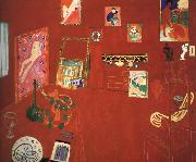 Henri Matisse Red studio oil painting